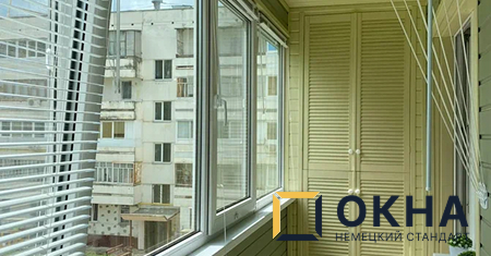 Остекление балконы под ключ