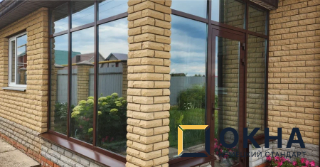 Остекление коттеджей под ключ