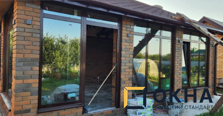 Остекление коттеджей под ключ