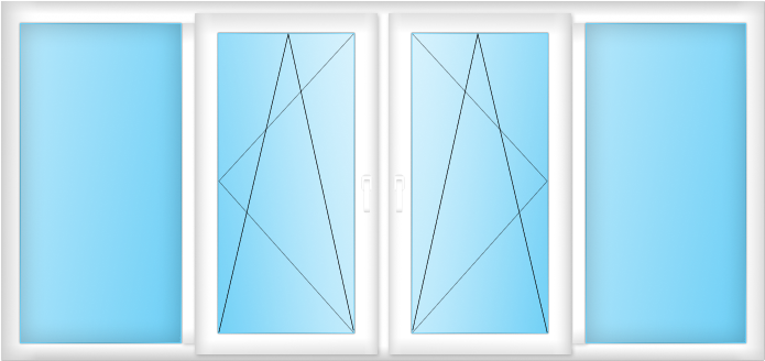 Пластиковое остекление лоджии, 3 метра ПЛастиковое остекление лоджии