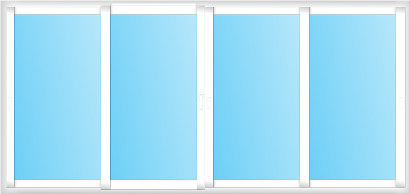 Пластиковое остекление лоджии, 3 метра Пластиковое остекление лоджии