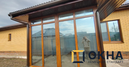 Остекление коттеджей под ключ